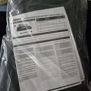 Thule Interstate Rooftop Cargo Bag - Black